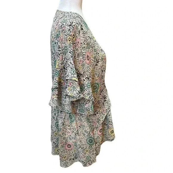 CAbi Poet Blouse Sheer Top Size Medium - Picture 2 of 6